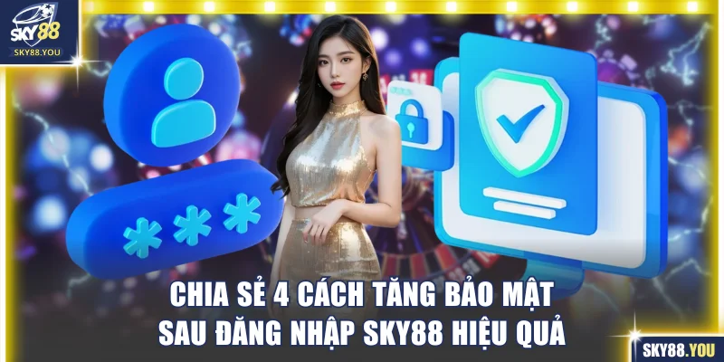 Chia sẻ 4 cách tăng bảo mật sau đăng nhập SKY88 hiệu quả