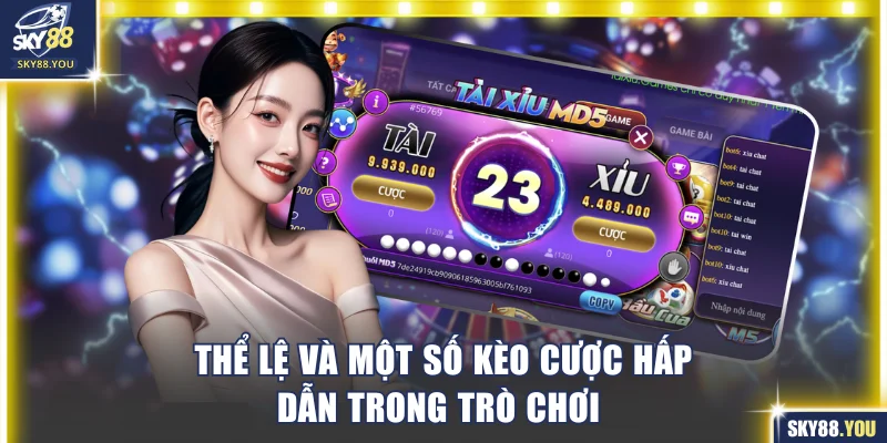 Thể lệ và một số kèo cược hấp dẫn trong trò chơi