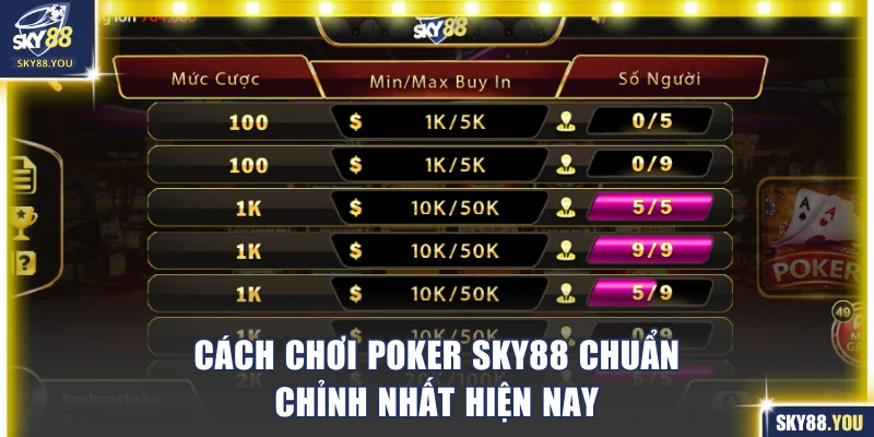 Thuật ngữ và thể lệ chơi xì tố chuẩn chỉnh nhất